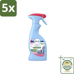 5 x Febreze – Textielspray – Roze Anjers – 375 ml - Wasstrips - Textielgeur - Textielverzorging - Geurverwijdering - Textielspray - Roze Anjers — thumbnail 1