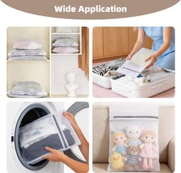 Waszak wasmachine 5 stuks, wasnet voor wasmachine 40 * 50 cm — thumbnail 2
