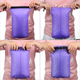 6 stuks waterdichte rugzak nautische peddel waterdichte tas met verstelbare schouderbanden, 20 l 15 l 10 l 8 l 5 l 3 l Dry Bag voor kajakken, boot, kano, camping, zwembad — thumbnail 4