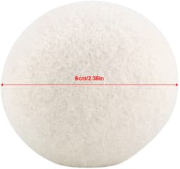 Wollen Droogballen voor Kleding met Waterabsorptie en Statische Eliminerende Eigenschappen — thumbnail 4