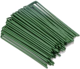 40 Stuks U-vormige Stalen Tuinpinnen - Grondankers voor Tentbeveiliging — thumbnail 1