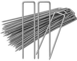 Grondankers Verzinkt Staal 100 Stuks 150x30mm Diameter 3mm