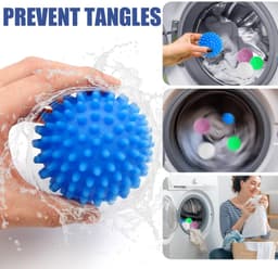 Set van 8 Herbruikbare Droogballen voor Wasmachine — thumbnail 3