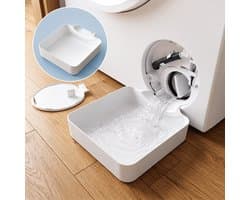 Wasmachine Lekbak Opvangbak Lekbakje - 2 Stuks - 17,5 x 16,5 x 4,5 cm - Wasmachine Filter - Maak de wasmachine schoon - Geweldige vondsten voor in huis