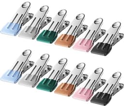 Set van 12 robuuste roestvrijstalen wasknijpers voor buitengebruik — thumbnail 1