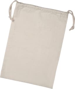 EGoods - Katoenen tassen met trekkoord, 22x28 cm - Waszak voor thuis en reizen - Opbergzak - 100% katoen - Handwas - Inclusief opbergvak. — thumbnail 5