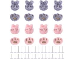16 stuks Dekbedpinnen - Bed Sheet Holders - Quilt Clips - Dekbedovertrek Clips - Attachment Comforter - Quilt Fixing Clips - Om rommelige lakens te organiseren - Muitcolor