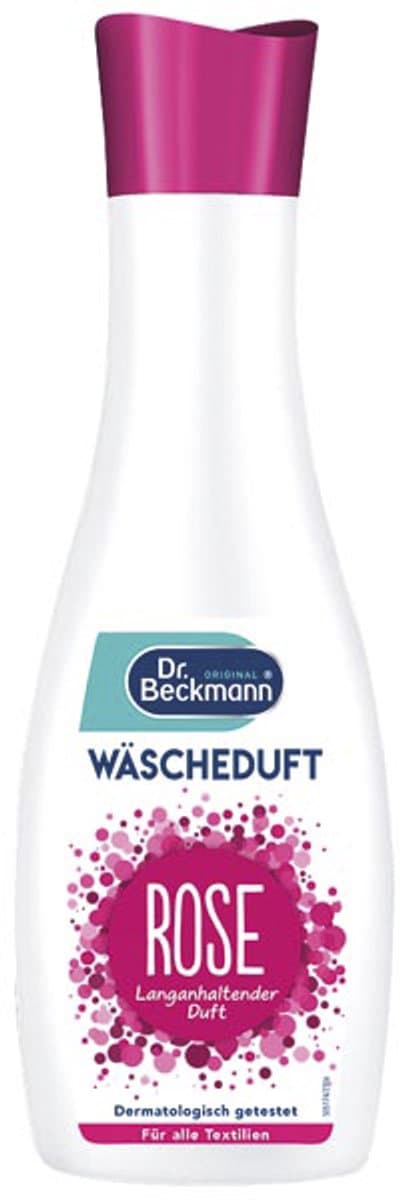 Dr Beckmann Wasparfum - Roos - 250 ml - Langdurige geur - Voor alle soorten textiel — afbeelding 1