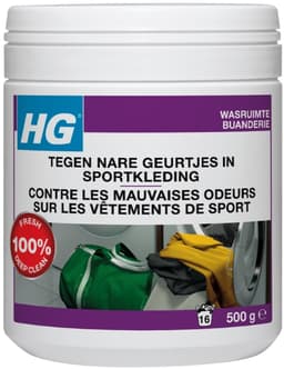 HG Wasmiddel Toevoeging Tegen Nare Geuren In Sportkleding 500 gr - Voordeelverpakking - 2 stuks - Nare geurtjes - Sportkleding geur — thumbnail 2