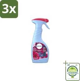 3 x Febreze – Textielspray – Robijn Jasmijn – 500 ml - Grootverpakking - Textielverfrisser - Textielgeur - Geurverwijdering - Jasmijngeur - Robijngeur — thumbnail 1