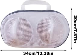 2x Lingerie Waszak Rits - BH Waszakje - BH Waszakken - Wasbol - Waszak - Waszakken - Kledingzakjes - Was Zakjes - Wasmachine Zakjes - Wasnet - Wasnetten - Wasnetjes - Wasnetje - Wasgoed - Wassorteerder - Wasmachine - Voor BH Met En Zonder Beugel — thumbnail 5