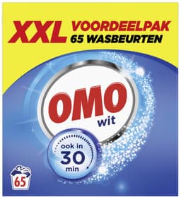 2 x OMO Waspoeder Wit 65 Wasbeurten 3,835 kg - Omo Wit XXL Waspoeder - Waspoeder - Witte Was - Stralend Wit - Snel Was — thumbnail 5