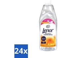 24 x Lenor Strijkwater Summer Breeze 1 liter - Strijkwater Summer Breeze - Zomerse Geur - Textielverfrisser - Wasgoed Geur - Kleding Verzorgen