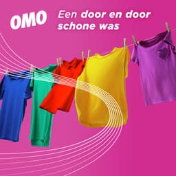 Omo - Waspoeder - Kleur - 6 verpakkingen 84 wasbeurten - Voordeelverpakking — thumbnail 4