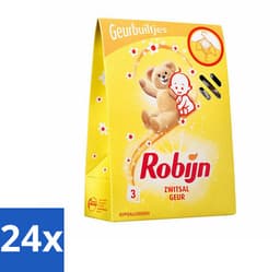 24 x Robijn Geurbuiltjes Zwitsal 3 stuks per verpakking - Zwitsal Geur - Babygeur - Geurbuiltjes - Kastgeur - Ladegeur — thumbnail 1