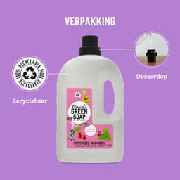 Marcel's Green Soap Universeel Wasmiddel - Grootverpakking - Patchouli & Cranberry - 3L - 69 wasbeurten — thumbnail 3