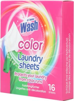 At Home Wash - Kleurdoekjes - Gekleurde Was - 12 Wasbeurten - Voordeelverpakking 3 stuks — thumbnail 5