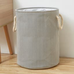Lexorion - Wasmand - Wasmand Inklapbaar - Opvouwbare Wasmanden - 35 cm x 40 cm – Stijlvolle en Ruimtebesparende Wasmand voor Optimale Wasorganisatie - Engelse Stijl Wasmanden — thumbnail 2