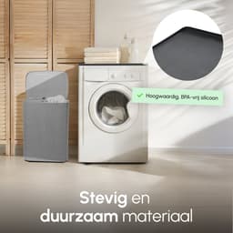 Bodo® Bescherm Mat Voor Wasmachine & Droger - Silicone 60x60cm - Zwart — thumbnail 2
