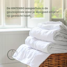 Wasparfum Hintenso Turquoise Magic Edition 500 ml + Wasparfum Hintenso Summer 500ml - Proefpakket - 140 Wasbeurten - Frisse was - Inclusief 1 gratis tester - Heerlijke geur - Textielverfrisser – Wasverzachter – Bloemen - Wasparfum - Wasmachine — thumbnail 5