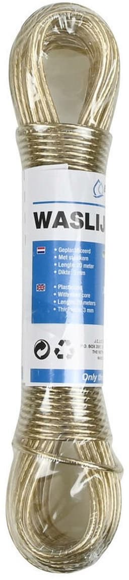 Benson Waslijn incl. 13 knijpers - elastisch van 190 tot 330 cm - met haken — thumbnail 3