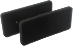Bramokava 2x Filter geschikt voor Samsung Droger DC6200376A - DC62-00376A - 230 x 100 mm Spons Foam Schuimfilter — thumbnail 2