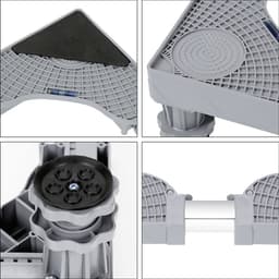 Wasmachine Verhoger voor Droger & Koelkast - Wasmachine Opbouwmeubel - Wasmachinevoet Wasmachine onderhoud 41~66cm In hoogte verstelbaar 4 poten — thumbnail 3