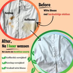 BambiClean Wasstrips Kersenbloesem - 120 wasbeurten - Milieuvriendelijke Wasmiddeldoekjes - Wasmiddel Strips — thumbnail 3