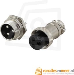 GX16-3 CONNECTOR, 3 PINS — thumbnail 1