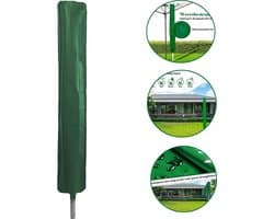 Droogmolen hoes - Droogmolen beschermhoes - Weerbestendig - 165 x 28 cm - Universeel - Groen