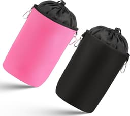 Goodivery ® Handige Set van 2 Opbergtassen voor Waslijn Klemmen met Sluitkoord en Ophanghaken, Geschikt voor Binnen en Buiten — thumbnail 1