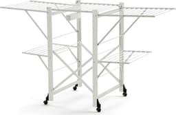 Arredamenti Italia 600 GABBIANO BIANCO - Droogrek met massief Beukenhout - 28m Drooglengte - Kleur: wit gelakt - ARIT - Il cuore del legno — thumbnail 1