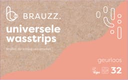 Brauzz Wasstrips Geurloos - Wasmiddeldoekjes voor Witte, Gekleurde en Zwarte Was - Wasmiddel Strips - Wasmiddel Vellen - Laundry Strips (32 wasbeurten) — thumbnail 1