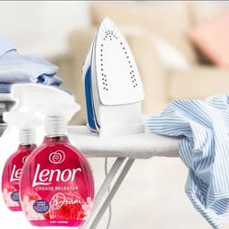 Lenor - Crease Releaser - Divine - Ruby Jasmine - Kreukverwijderaar - Textielvefrisser - Spray - 5x 500ml - Voordeelverpakking — thumbnail 4