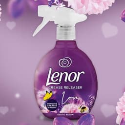 Lenor - Crease Releaser - Love - Exotic Bloom - Kreukverwijderaar - Textielvefrisser - Spray - 5x 500ml - Voordeelverpakking — thumbnail 2