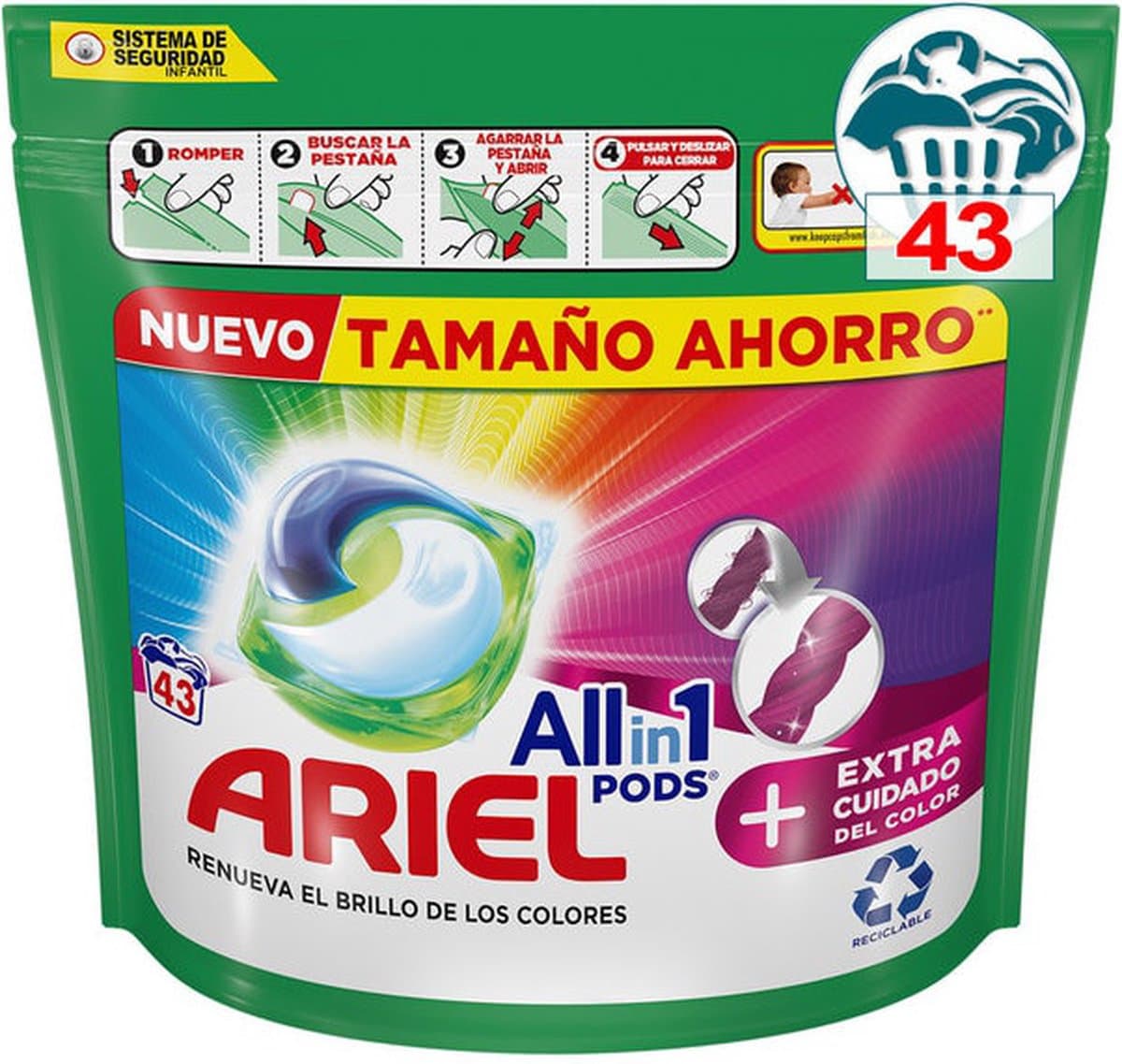 Ariel All-in-one Pods Color 43st — afbeelding 1