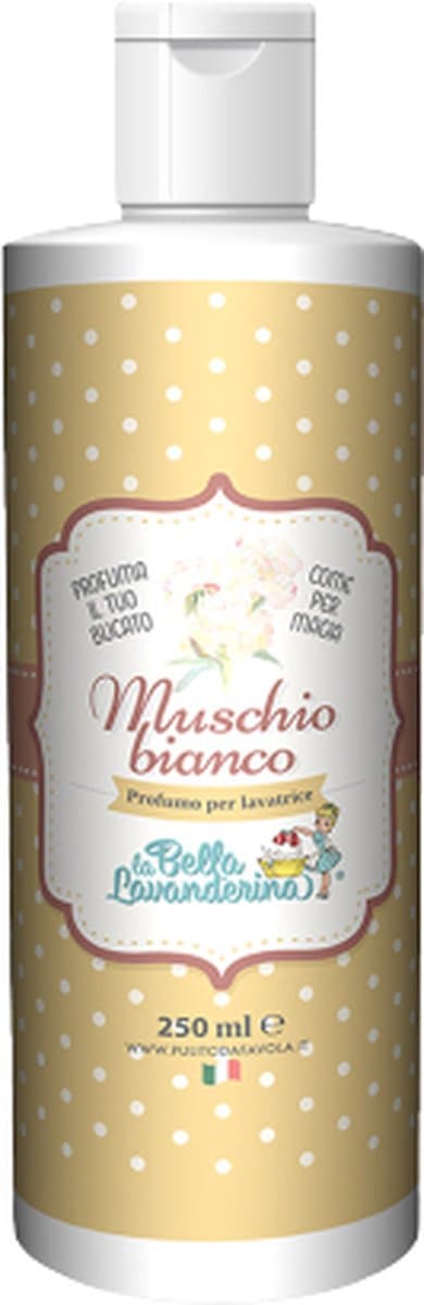 Wasparfum | Bestseller geur Muschio Bianco | 250ML | Witte musk | subtiel vleugje sensualiteit en warmte | bloemige frisse geur — afbeelding 1