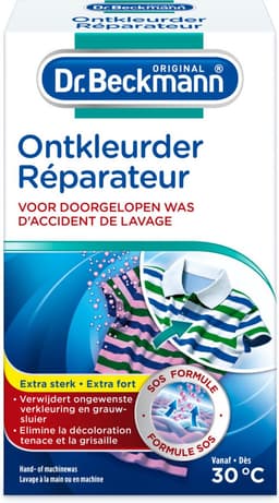 2x Dr. Beckmann Ontkleurder 2in1 Wasmiddel 150 gr — thumbnail 1