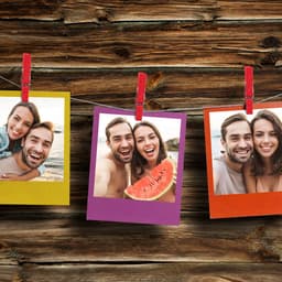 mini houten wasknijpers - set van 400 - rood — thumbnail 4