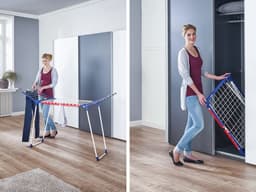 Leifheit droogrek Pegasus 160 Solid Slim - 16 m drooglengte — thumbnail 5