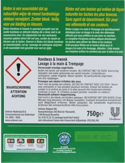 Biotex Waspoeder Handwas & Inweek 750 gram — thumbnail 5