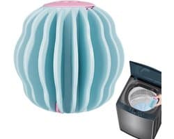 Wasballen - 1 wasbal + 50 kleurabsorberende doekjes - Ecologische wasbal - duurzaam - Wasballen - Pluizenfilter - Anti-klit - Wasmachine schrobben ballen - wasballen - blauw - wasmachine reiniger - wasmachine