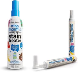 Miss Mouth’s Messy Eater Vlekverwijderaar Bundle – Krachtige Vlekkenverwijderaar voor Kleding – Baby & Kind – Voedsel-, Vet- en Koffievlekken – Stain Treater — thumbnail 1