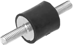 Dailygoods- Trillingsisolator 4 Stuks - Rubberen Steunen - Anti-vibratie Dempers - Schokdempers - Geluidsisolatie - Efficiënt Trillingsdemping — thumbnail 1
