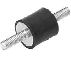 Dailygoods- Trillingsisolator 4 Stuks - Rubberen Steunen - Anti-vibratie Dempers - Schokdempers - Geluidsisolatie - Efficiënt Trillingsdemping