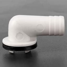 Afvoer Connector - Airco Afvoer Waterafvoer - Airco Water Afvoeren - Universele Toepassing - 4.7 cm Buitendiameter - Zwart — thumbnail 3