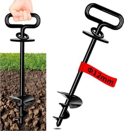Thijox - Grondanker voor Honden - Hondenanker voor Middelgrote tot Grote Honden tot 220 lbs - Ideaal voor Tuin, Strand en Gazon - Duurzaam en Betrouwb — thumbnail 1