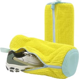 2 Stuks Waszakken voor Sneakers en Schoenen, Herbruikbare Wasnetten met Rits voor de Wasmachine, Ideaal voor Kleding en Onderhoud — thumbnail 1