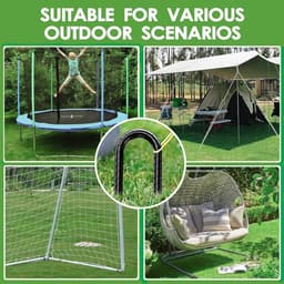 Omgoods - 30 cm Grondankers van Gegalvaniseerd Staal, Set van 10 Stuks — thumbnail 2