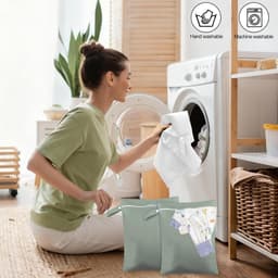 Natte tas 40 x 30 cm - waterdicht - herbruikbaar - ideaal voor vuile was - ShopVlot — thumbnail 3